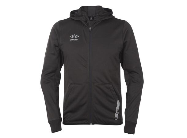 UMBRO Core Tech Hood Zip J19 Svart 164 Luvtröja med hel dragkedja junior 